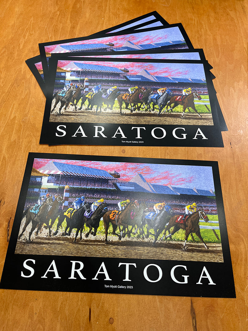 Saratoga Race Poster 1